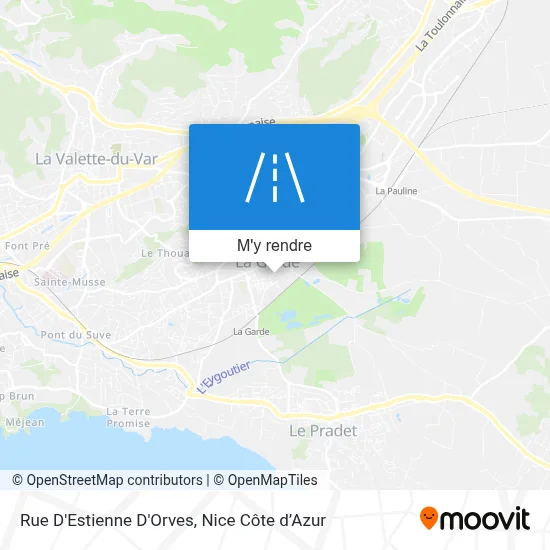 Rue D'Estienne D'Orves plan