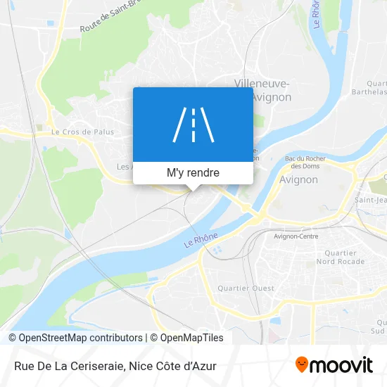 Rue De La Ceriseraie plan