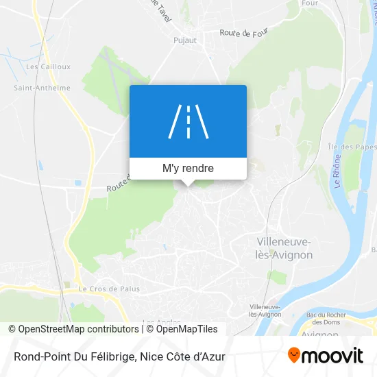 Rond-Point Du Félibrige plan