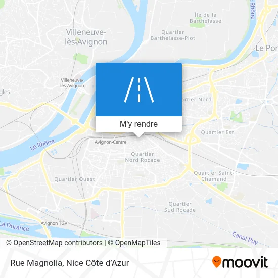 Rue Magnolia plan