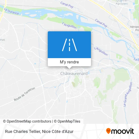 Rue Charles Tellier plan