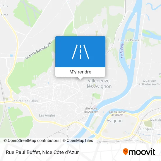 Rue Paul Buffet plan