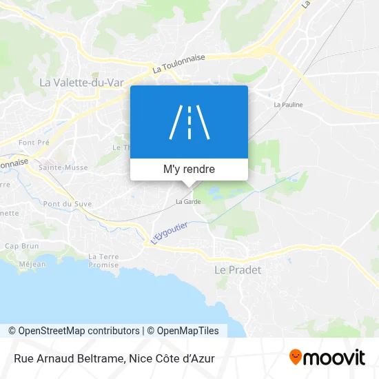 Rue Arnaud Beltrame plan
