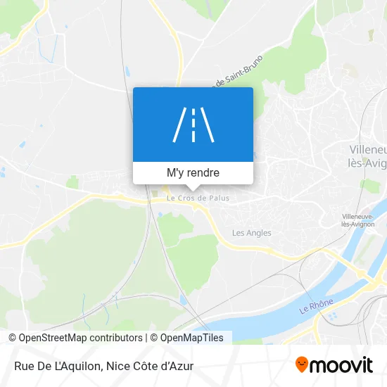 Rue De L'Aquilon plan