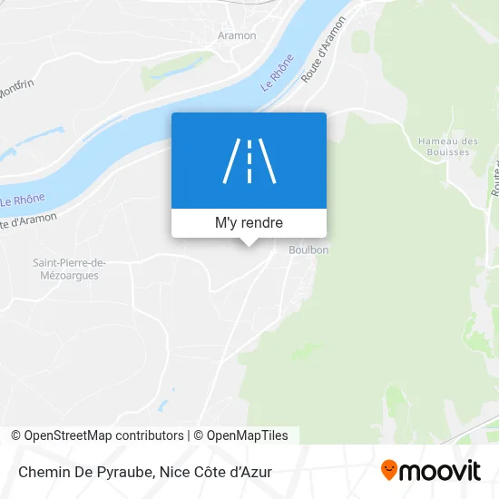 Chemin De Pyraube plan