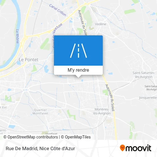 Rue De Madrid plan