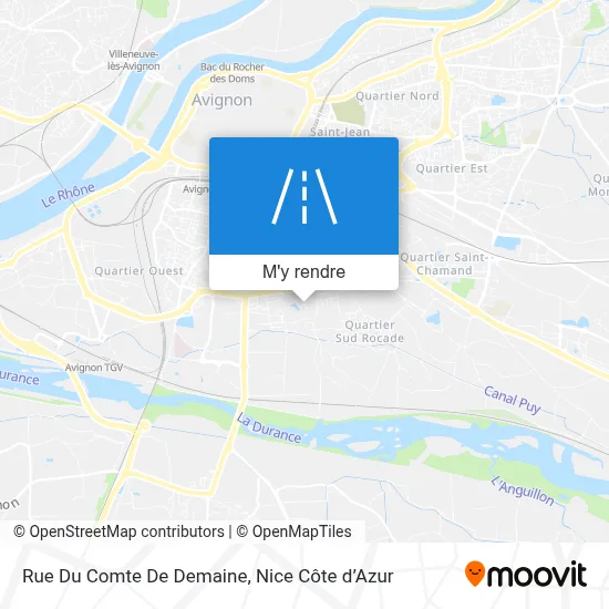 Rue Du Comte De Demaine plan
