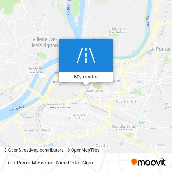 Rue Pierre Messmer plan