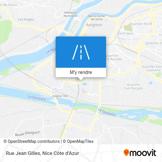 Rue Jean Gilles plan