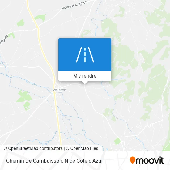 Chemin De Cambuisson plan