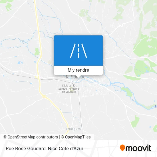 Rue Rose Goudard plan