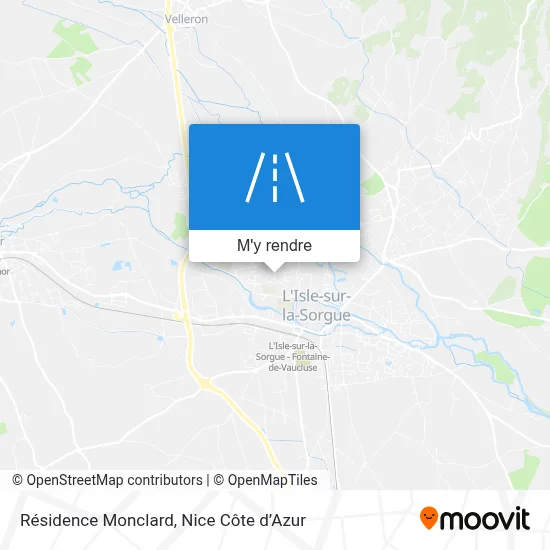 Résidence Monclard plan