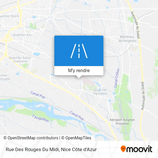 Rue Des Rouges Du Midi plan
