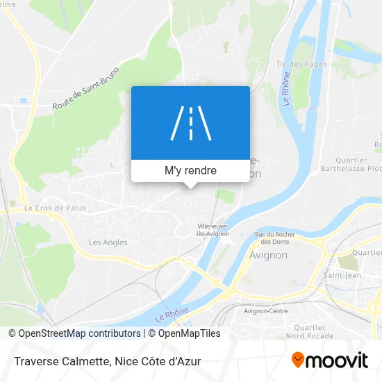 Traverse Calmette plan