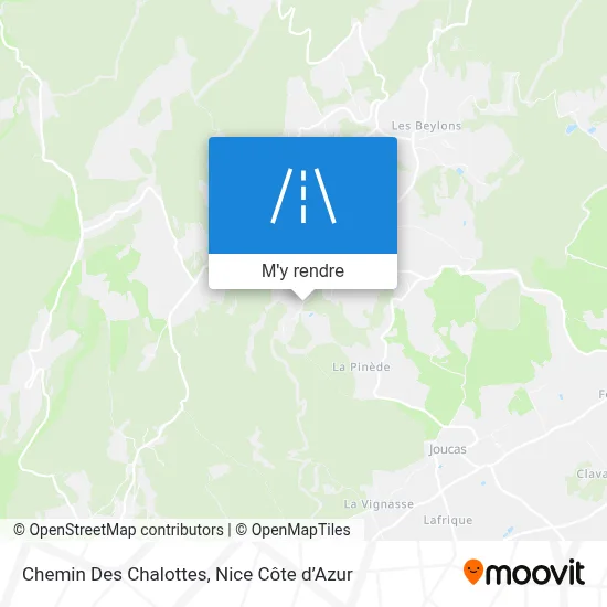 Chemin Des Chalottes plan