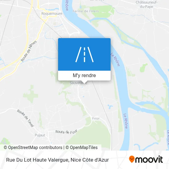 Rue Du Lot Haute Valergue plan