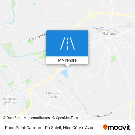 Rond-Point Carrefour Du Soleil plan