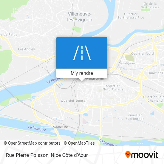 Rue Pierre Poisson plan