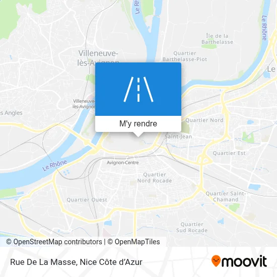 Rue De La Masse plan
