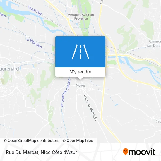 Rue Du Marcat plan