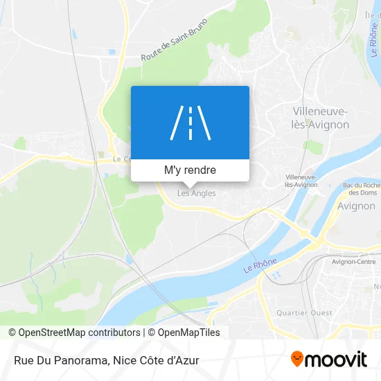 Rue Du Panorama plan