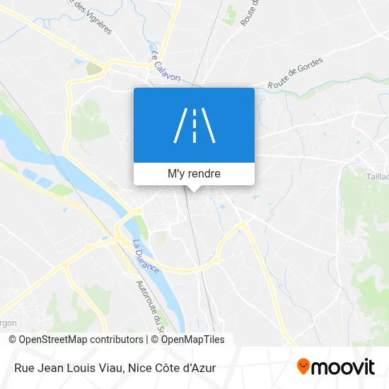 Rue Jean Louis Viau plan