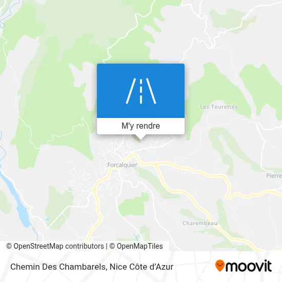 Chemin Des Chambarels plan