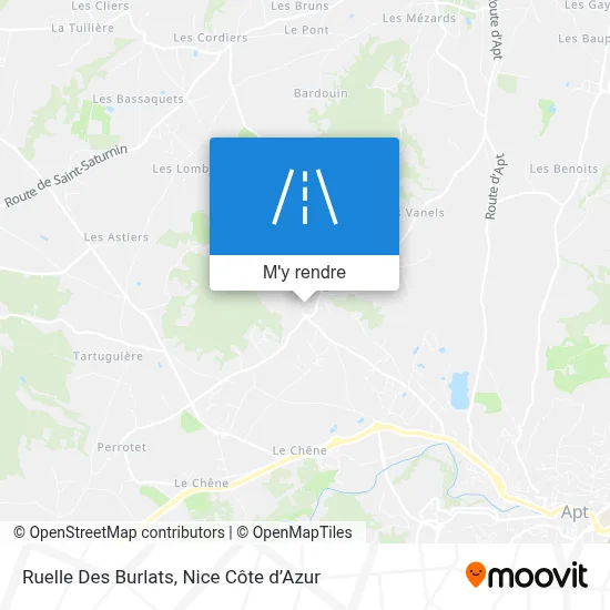 Ruelle Des Burlats plan