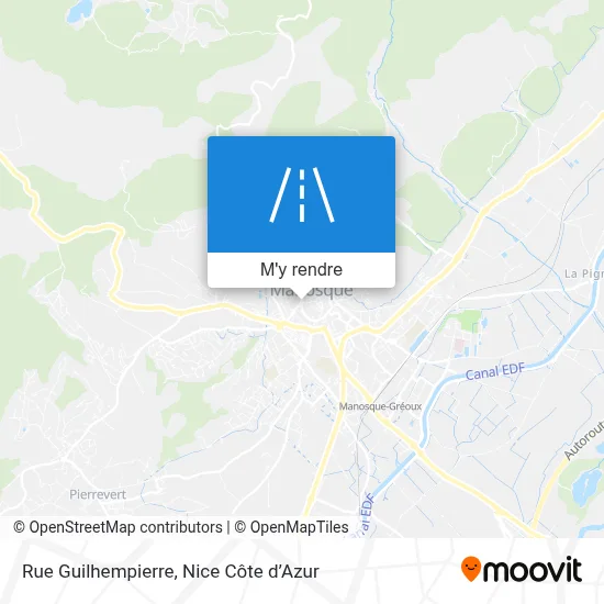 Rue Guilhempierre plan