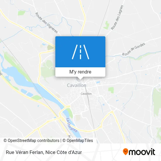 Rue Véran Ferlan plan