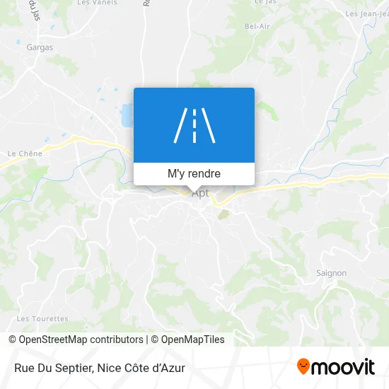 Rue Du Septier plan