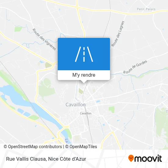 Rue Vallis Clausa plan
