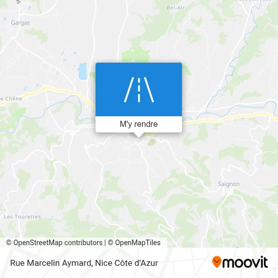 Rue Marcelin Aymard plan
