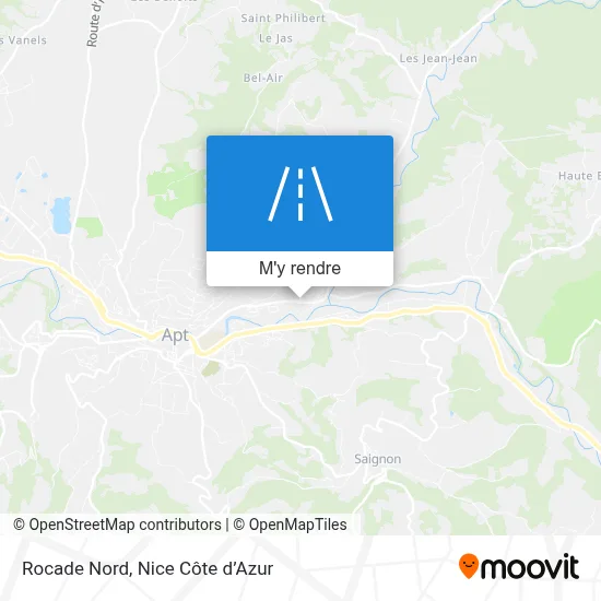 Rocade Nord plan