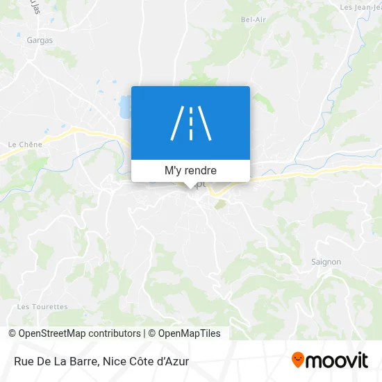 Rue De La Barre plan