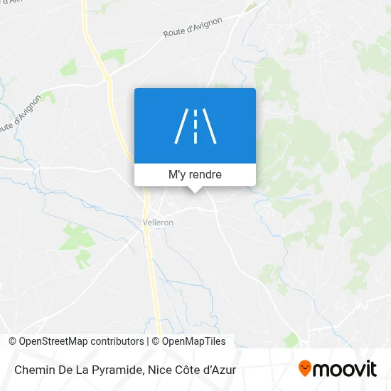 Chemin De La Pyramide plan