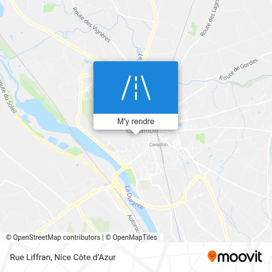 Rue Liffran plan