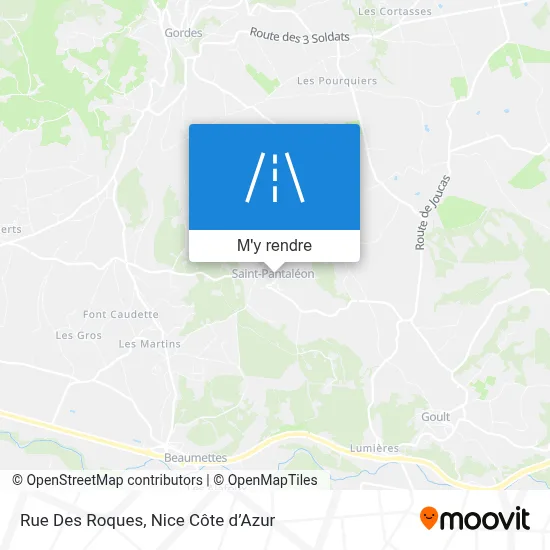 Rue Des Roques plan