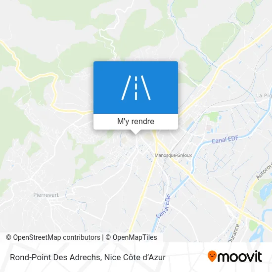 Rond-Point Des Adrechs plan