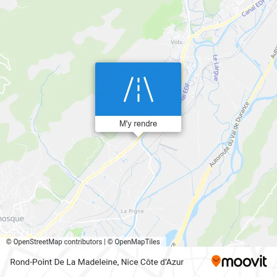 Rond-Point De La Madeleine plan