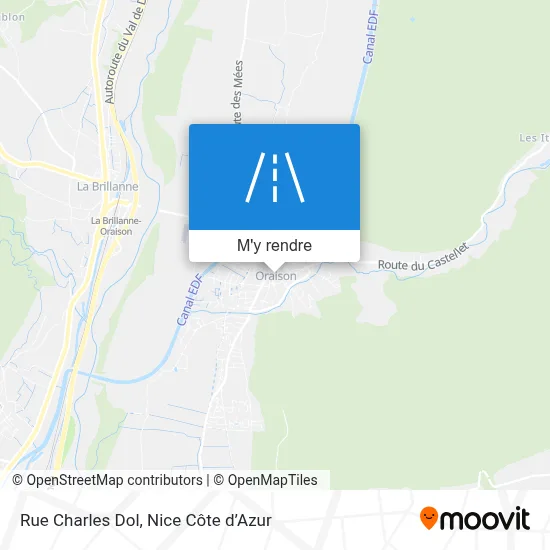Rue Charles Dol plan