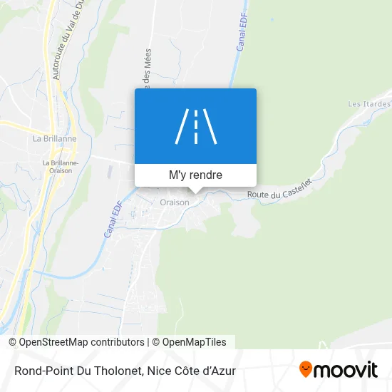 Rond-Point Du Tholonet plan