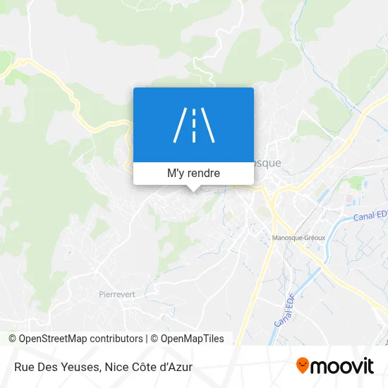 Rue Des Yeuses plan