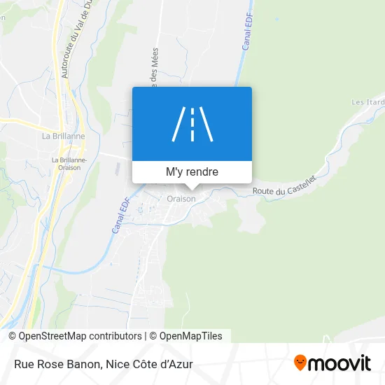 Rue Rose Banon plan