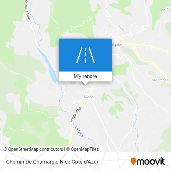 Chemin De Chamarge plan