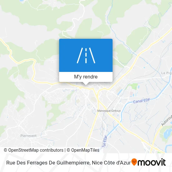 Rue Des Ferrages De Guilhempierre plan