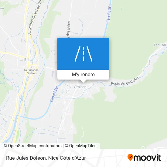 Rue Jules Doleon plan