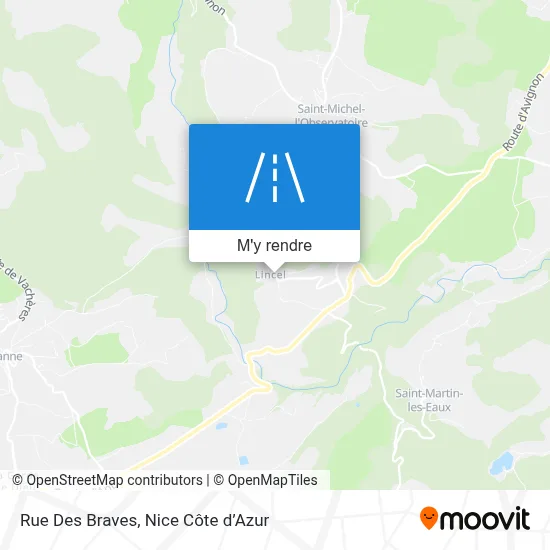 Rue Des Braves plan
