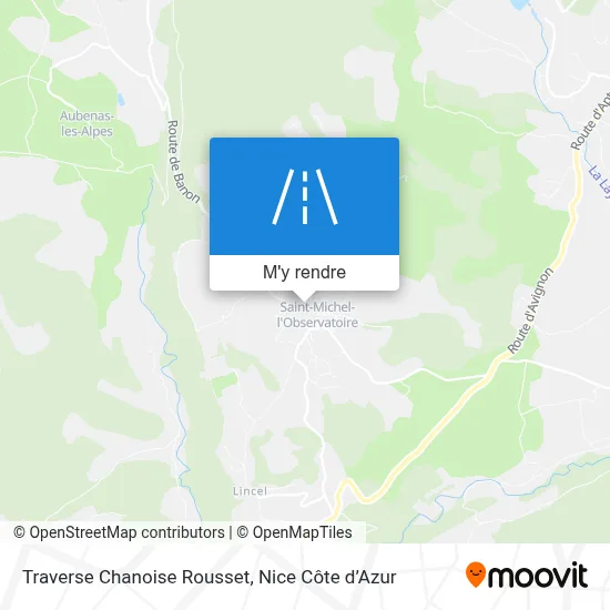 Traverse Chanoise Rousset plan