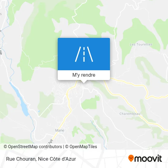 Rue Chouran plan